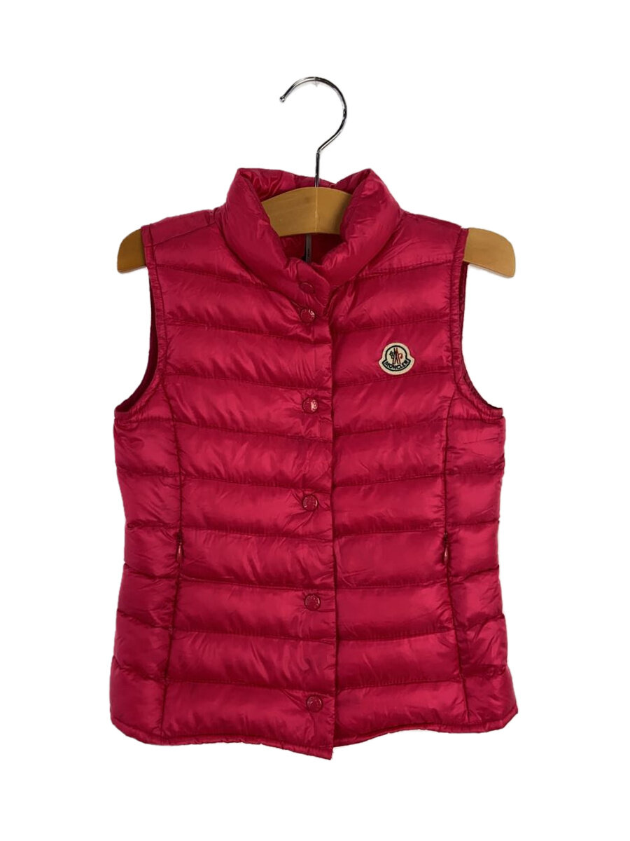 【中古】MONCLER◆より良い/--/ナイロン/PNK/B19544831299【キッズ】