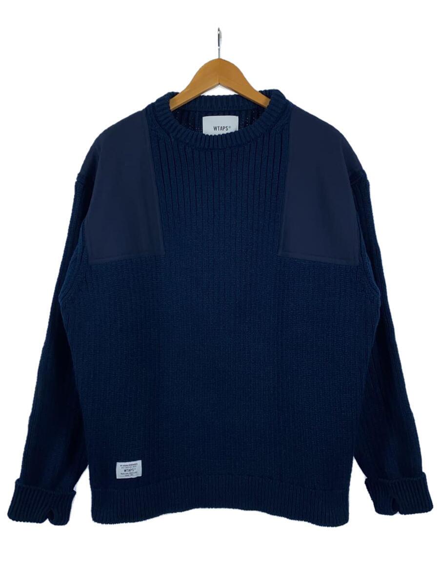 【中古】WTAPS◆セーター(厚手)/--/ポリエステル/NVY/無地/222MADT-KNM03【メンズウェア】｜2ｎｄ STREET 店