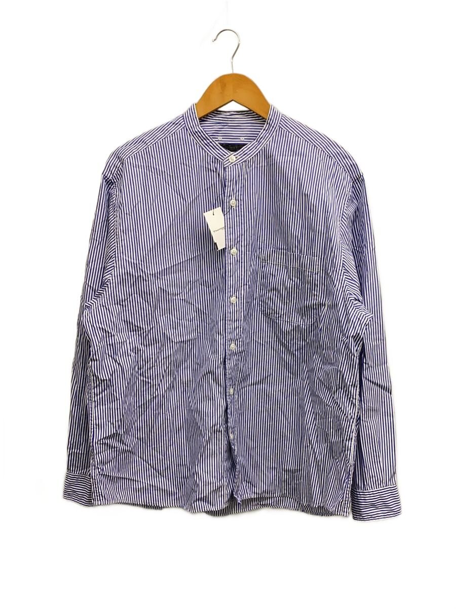 【中古】SOPHNET.◆20AW/THOMAS MASON BIG BAND COLLAR SHIRT/L/綿織物/BLU【メンズウェア】
