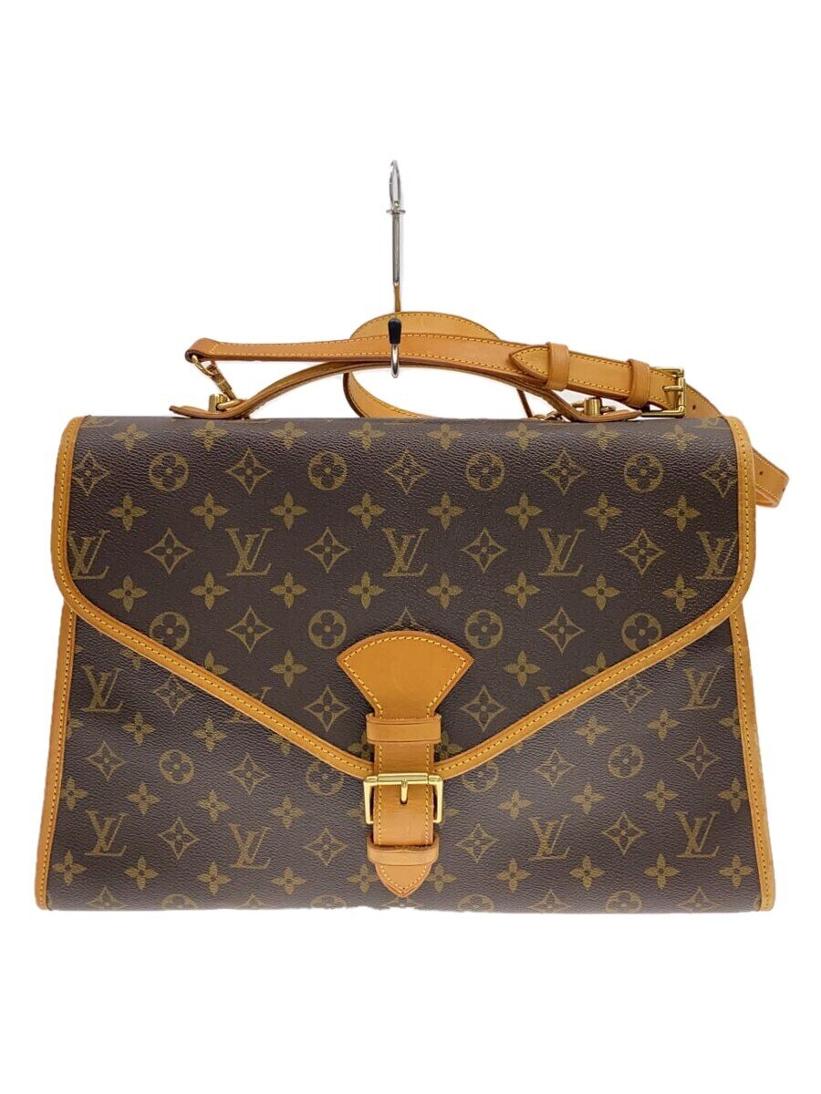 【中古】LOUIS VUITTON◆ビバリー_モノグラム・帆布_BRW/PVC/BRW//【御徒面子】