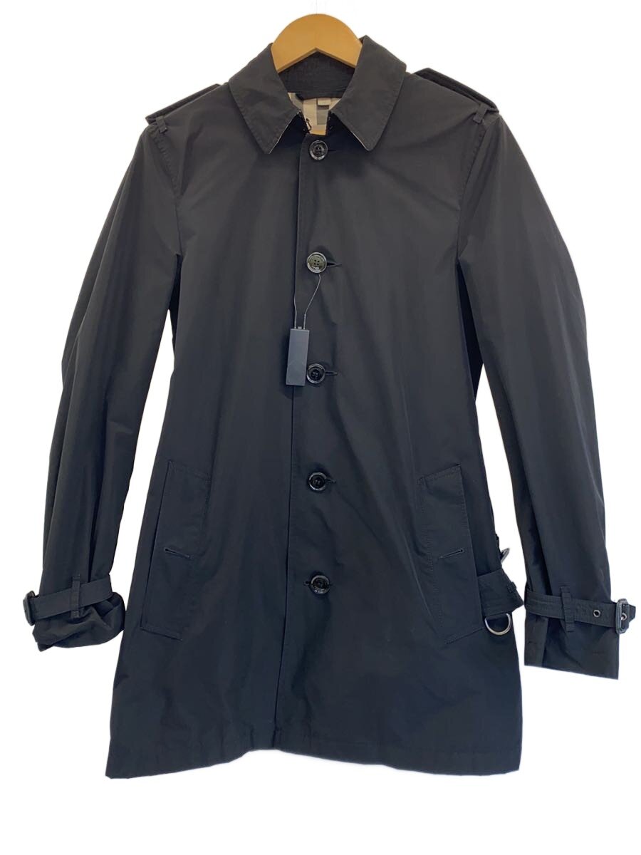 【中古】BURBERRY BRIT◆トレンチコート/XS/ポリエステル/BLK/無地【レディースウェア】｜2ｎｄ STREET 店 13,147円