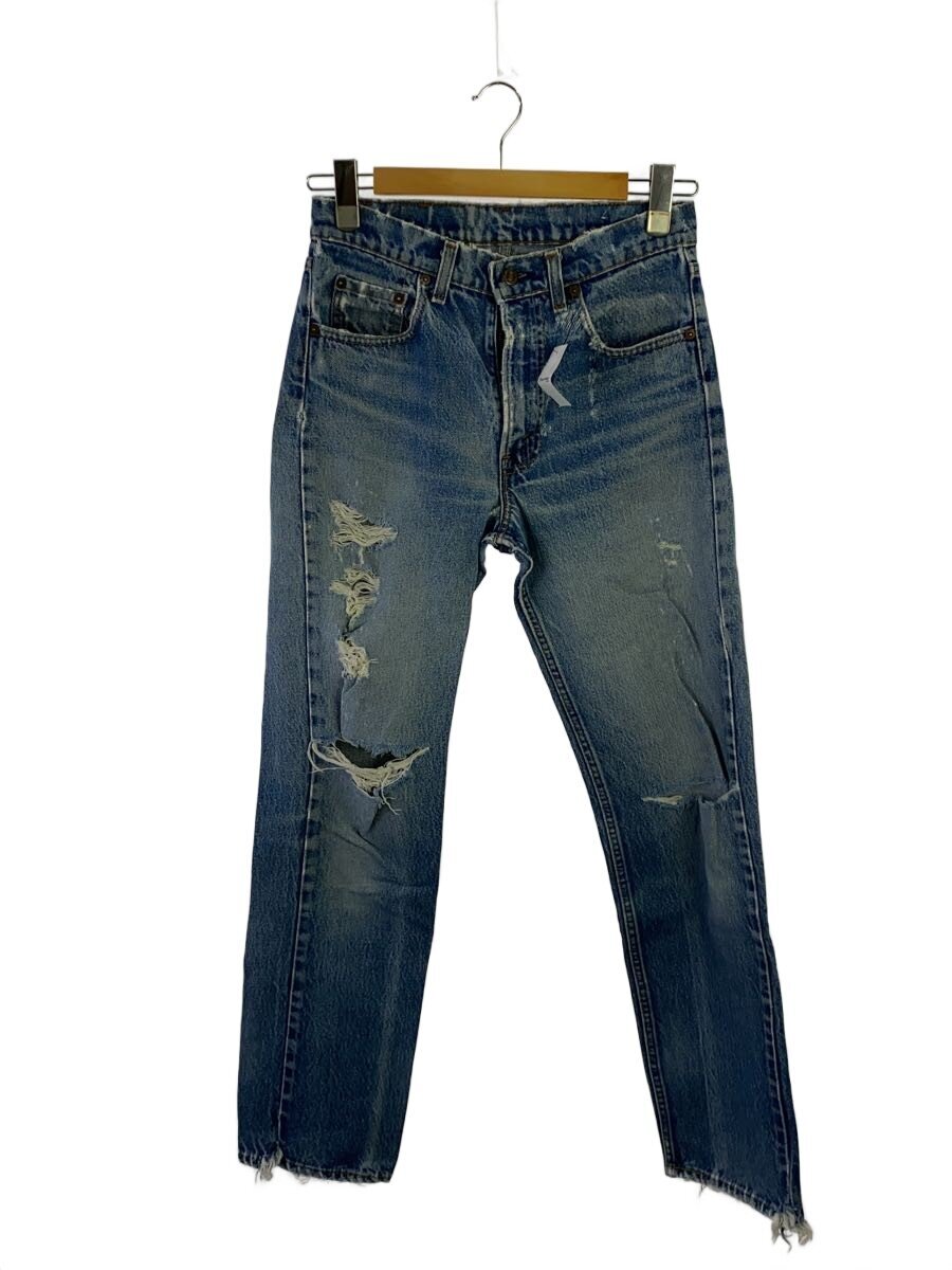 【中古】Levi’s◆下つ方/--/ジーンズ/IDG/無地【メンズウェア】