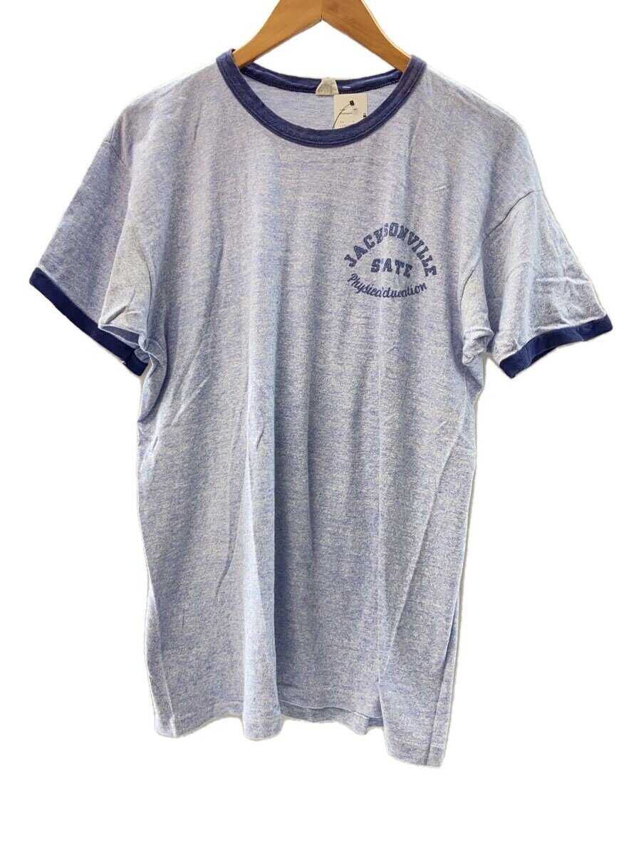 【中古】Champion◆Vintage/60s/霜降り/リンガープルオーバー/SIZE:L/青色//【メンズウェア】