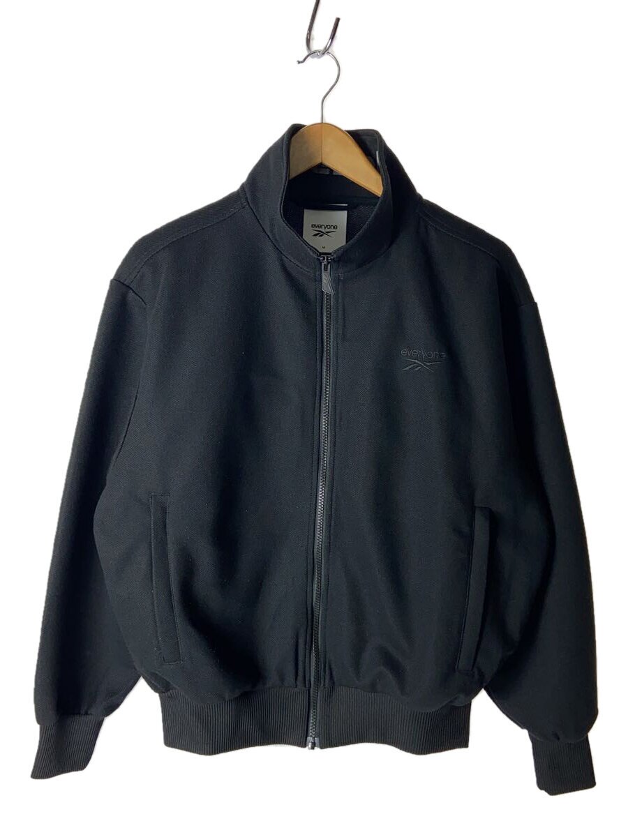 【中古】everyone◆24AW/プルオーバー/M/ポリエステル/BLK/無地/RB00056【メンズウェア】