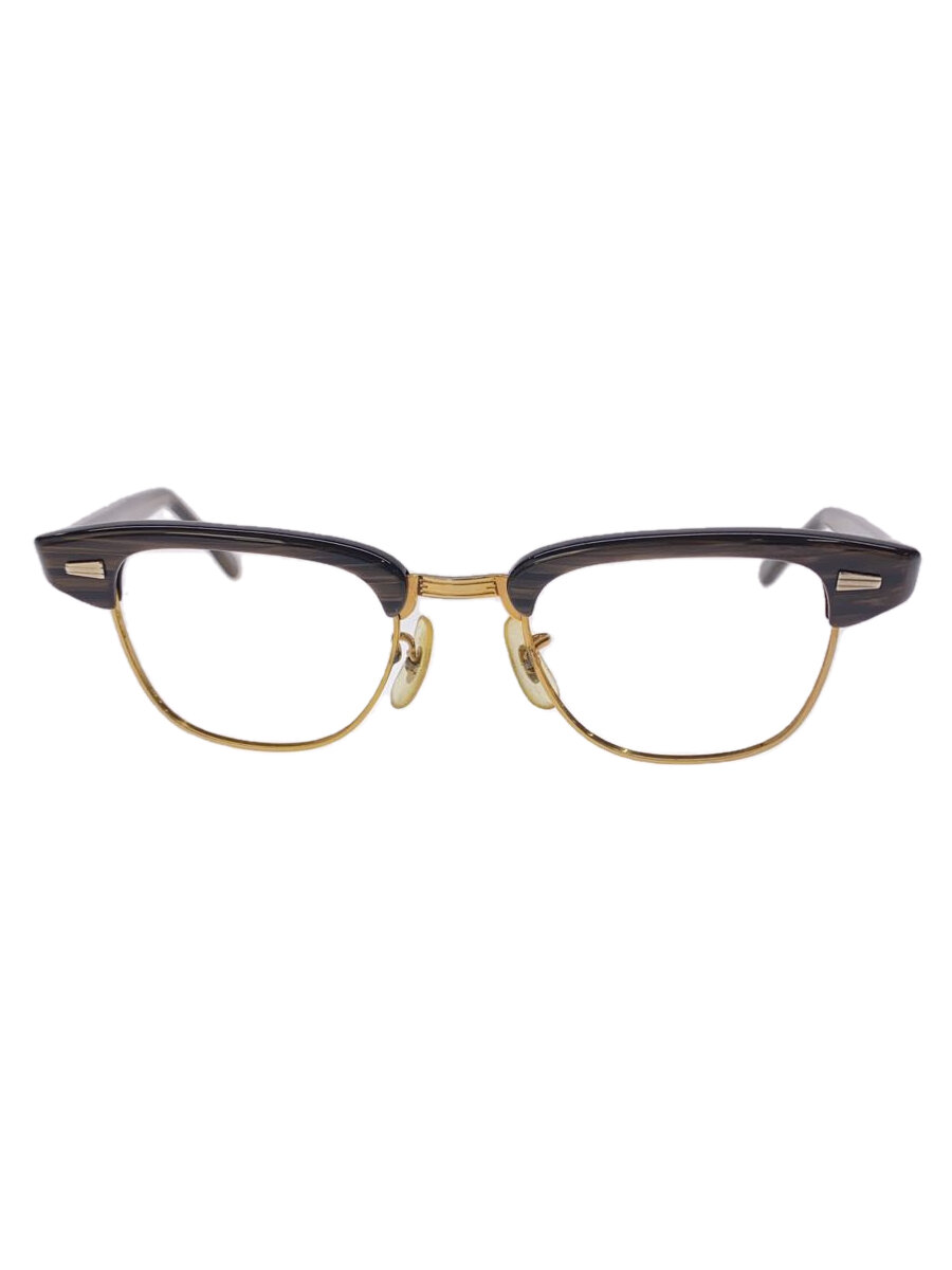 【中古】Imperial optical/12K貼り/50s/サーモント/メガネ/プラスチック/BRW/レディース【服飾雑貨他】｜2ｎｄ STREET 店