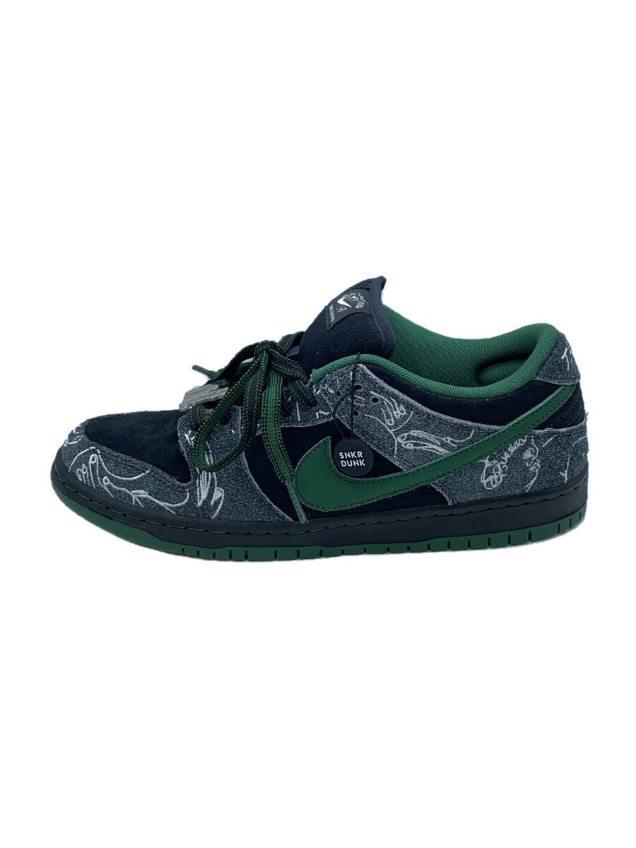 【中古】NIKE SB◆ローカットスニーカー/28糎/BLK/スウェード/HF7743-001【シューズ】