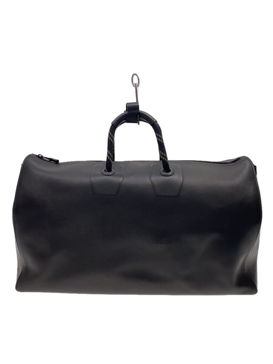 【中古】LOUIS VUITTON◆キーポル・バンドリエール50_ダーク・アンフィニティ/なめし革/BLK/総柄【御徒面子】