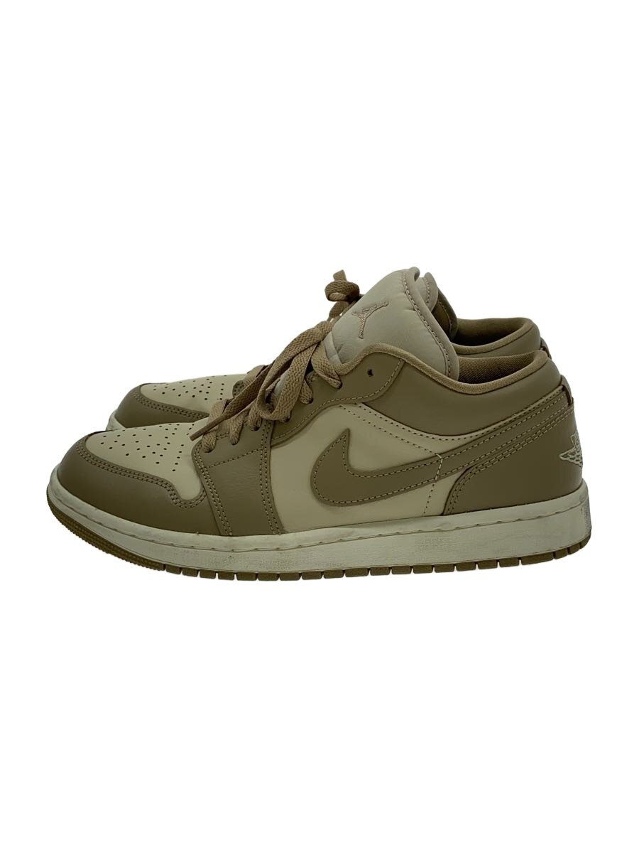 【中古】NIKE◆AIR JORDAN 1 LOW_大気圏 ジョーダン 1 置き目/26.5糎/BEG【シューズ】