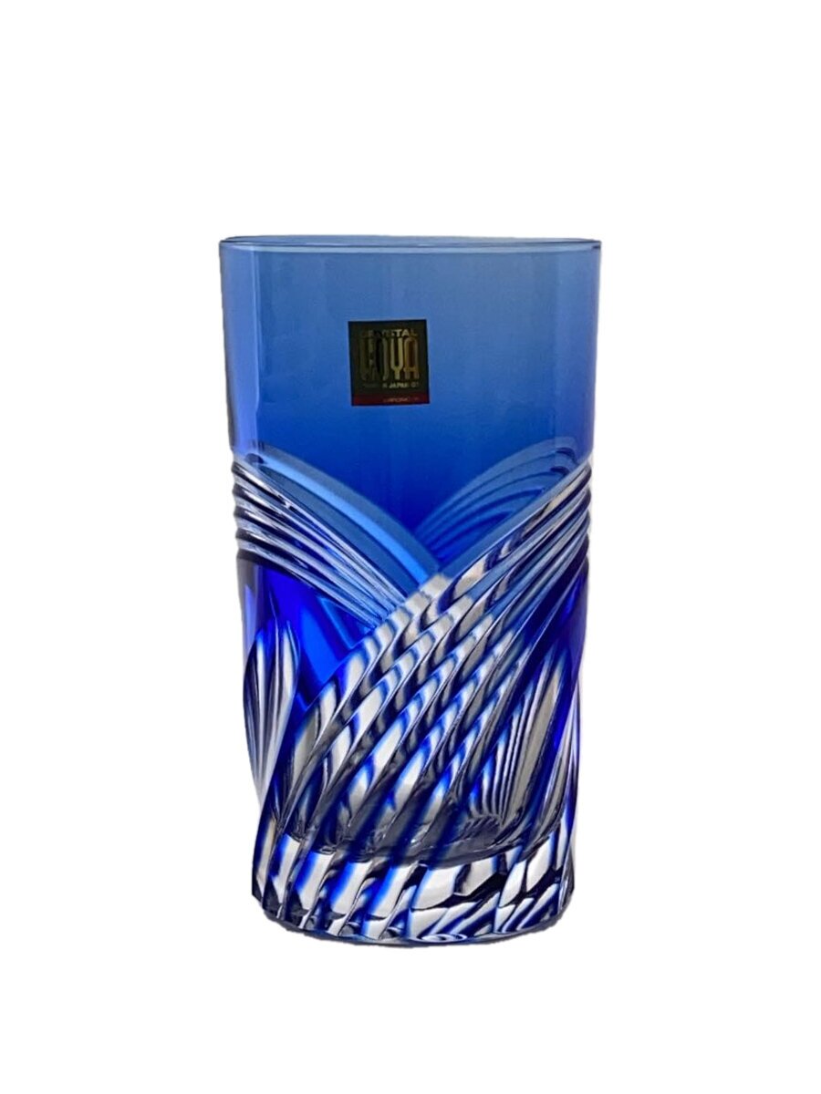 【中古】HOYA◆グラス/5点セット/BLU【キッチン用品】
