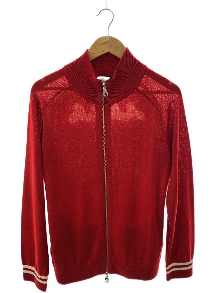 【中古】muta◆ジレー(薄っぺら)/L/アクリル樹脂/RED/212 585466【メンズウェア】