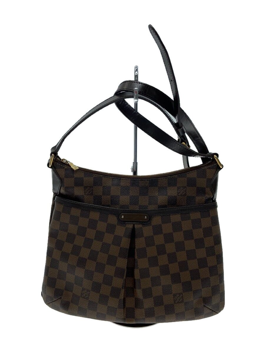 【中古】LOUIS VUITTON◆ブルームズベリPM_ダミエ・エベヌ/PVC/BRW【御徒面子】