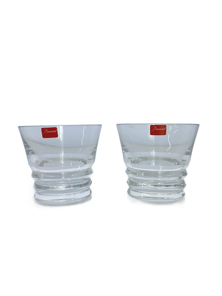 【中古】Baccarat◆水飲み/2点仕かける/CLR【勝手もと機材】 グラス・タンブラー-キッチン用品・食器・調理器具-その他