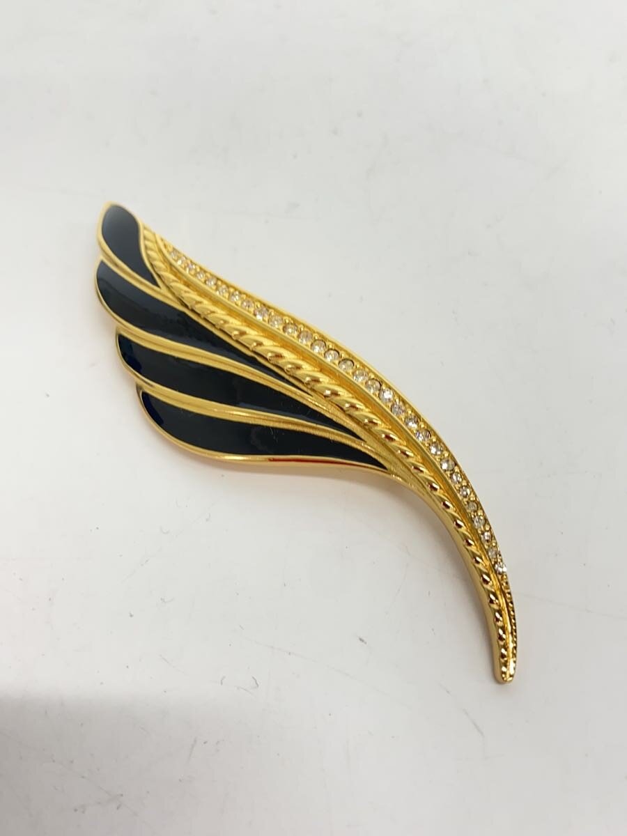 【中古】Christian Dior◆添え物/--/スワロフスキー/GLD/レディース【服飾雑貨他】