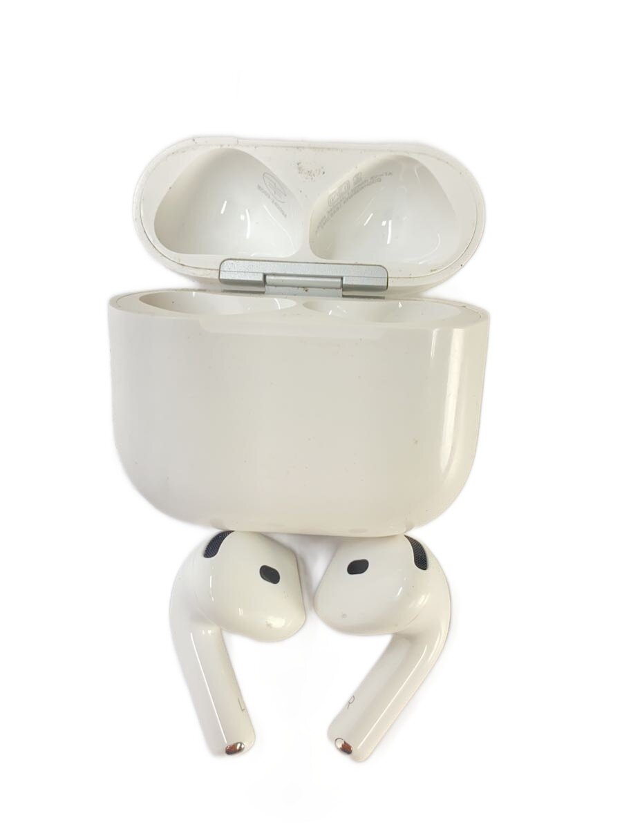 【中古】Apple◆イヤホン AirPods 4 アクティブノイズキャンセリング搭載モデル MXP93J/A【家電・ビジュアル・オーディオ】