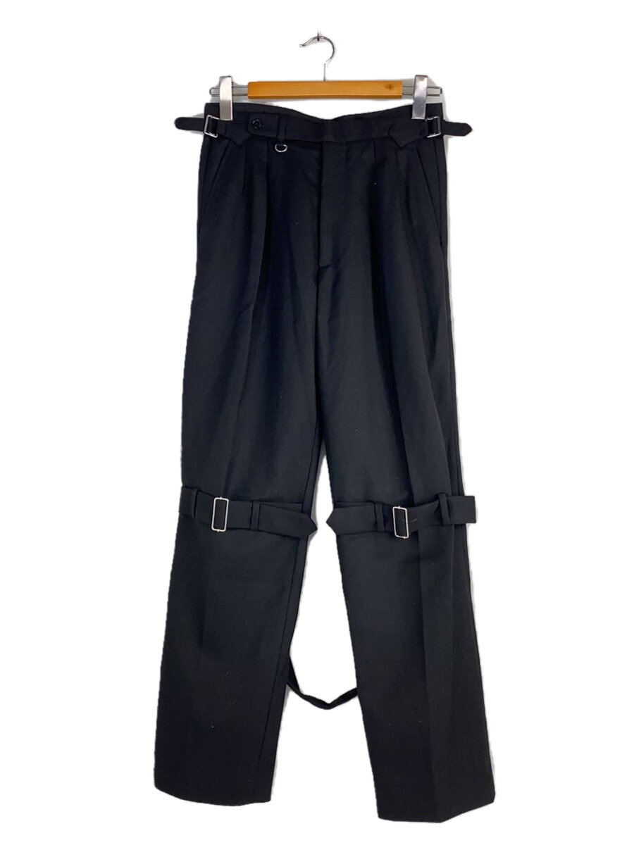 【中古】KIDILL◆25ss/TAILORED BONDAGE DRESS PANTS/44/ウール/ブラック//【メンズウェア】｜2ｎｄ STREET 店