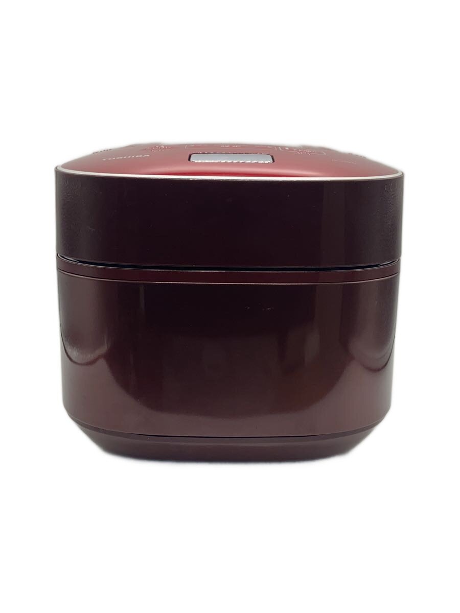 【中古】TOSHIBA◆炊飯器 真空圧力IH RC-10VXL(RS) [ディープレッド]【家電・ビジュアル・オーディオ】