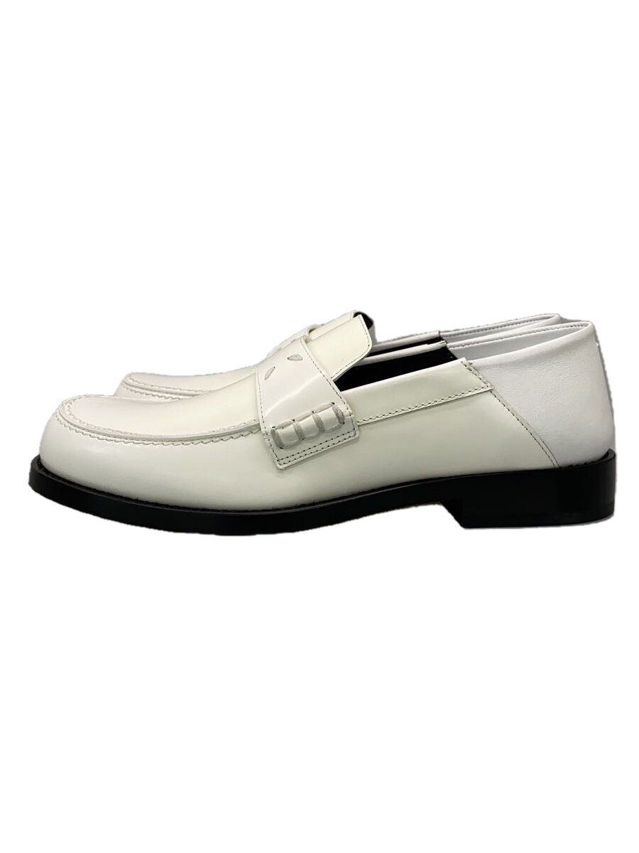 【中古】Maison Margiela◆ローファー/UK37/WHT/レザー/s58wr0090/レディース/変色有//【シューズ】｜2ｎｄ STREET 店