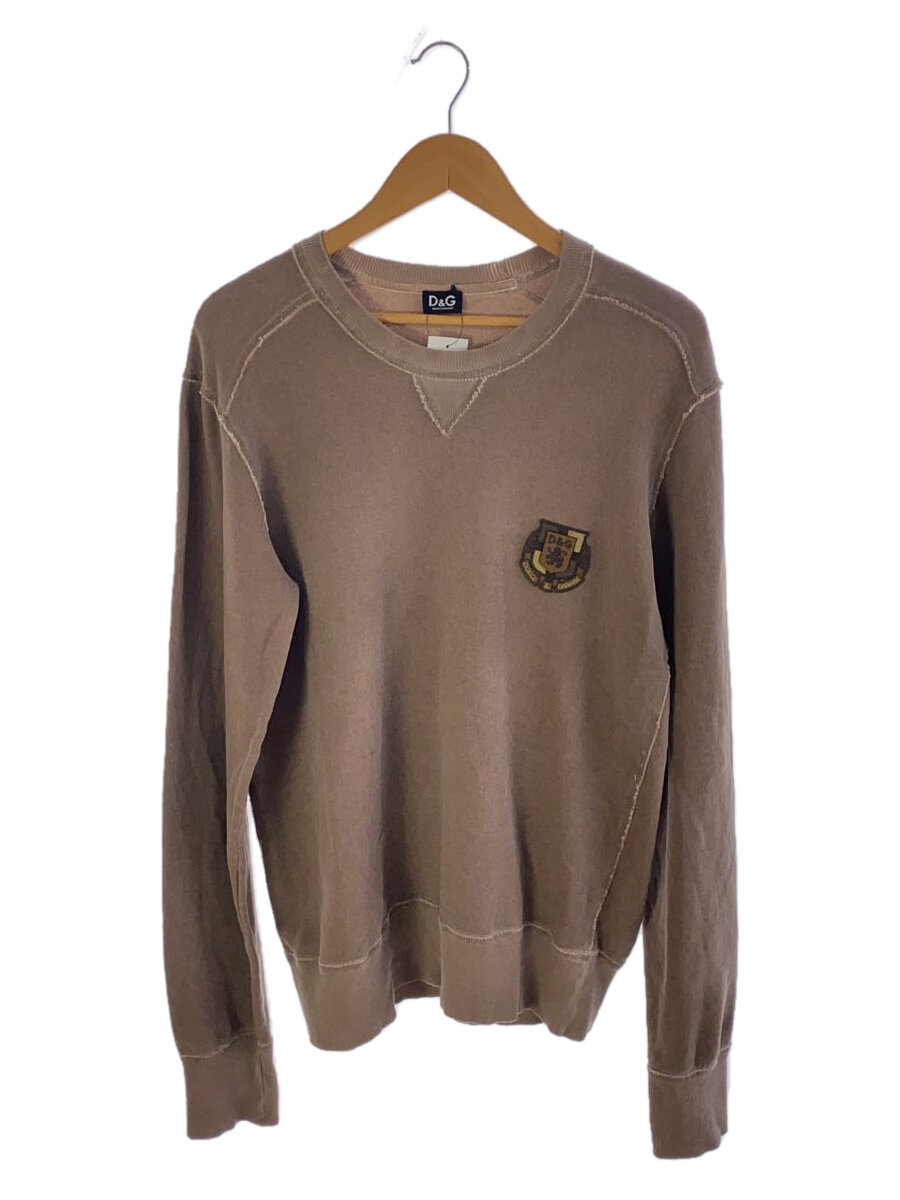 【中古】DOLCE&GABBANA◆スウェット/S/コットン/ブラウン//【メンズウェア】|2nd STREET 店