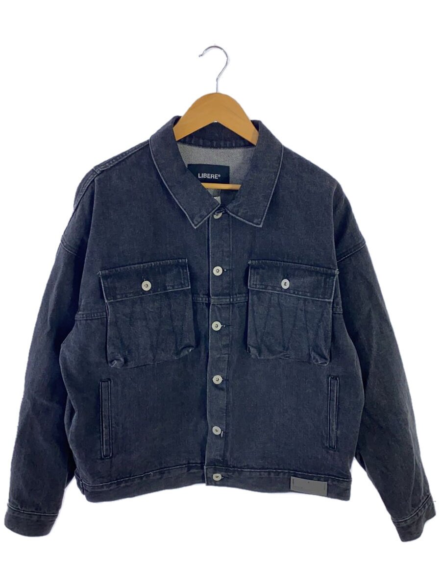【中古】LIBERE◆ジャケット/M/デニム/BLK/無地【メンズウェア】|2nd STREET 店