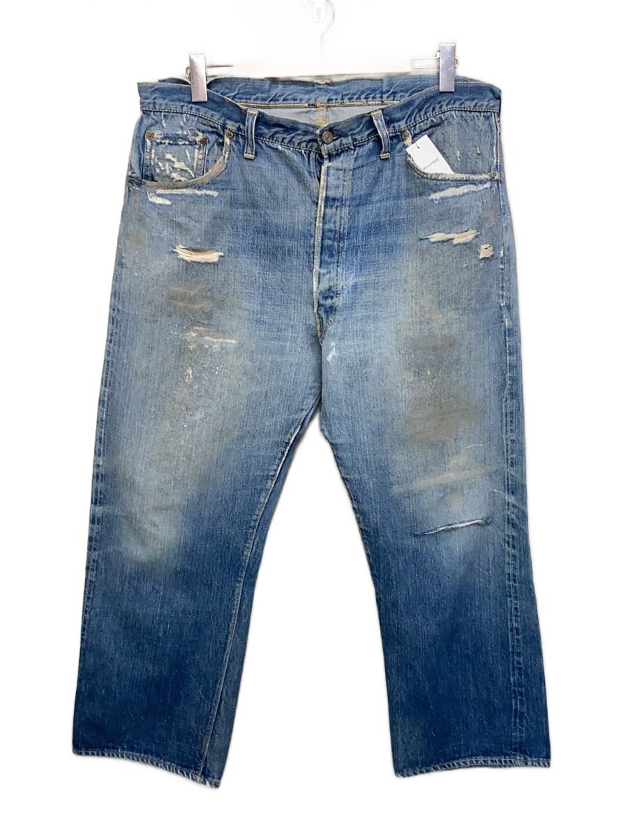 【中古】Levi’s◆47真似形/片面ため桶/一点目じるし/包みかくしリベット/V編み目/セルビッチ/下つ方/IDG//【メンズウェア】