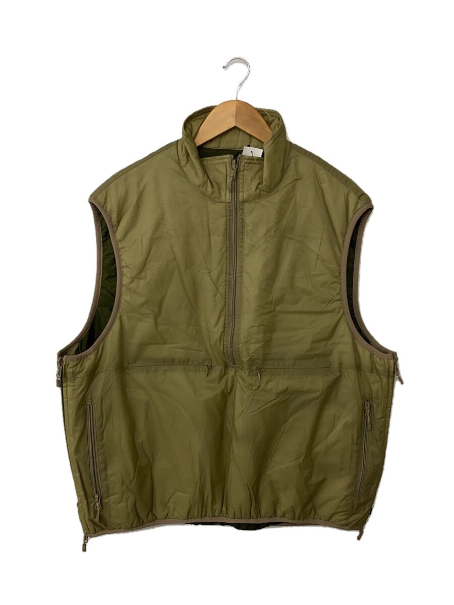 【中古】DAIWA◆PIER39 TECH REVERSIBLE PULLOVER PUFF/M/ナイロン/KHK/BJ-21022W【メンズウェア】