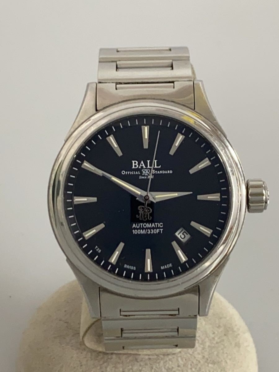 【中古】BALL WATCH◆自動巻腕時計/アナログ/ステンレス/ブラック/シルバー/NM2098C【服飾雑貨他】｜2ｎｄ STREET 店