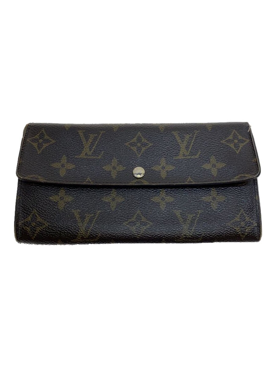【中古】LOUIS VUITTON◆1)ポルト・フォイユ・サラ_モノグラム・キャンバス_BRW/PVC/BRW/モノグラム/メンズ//【服飾雑貨他】｜2ｎｄ STREET 店