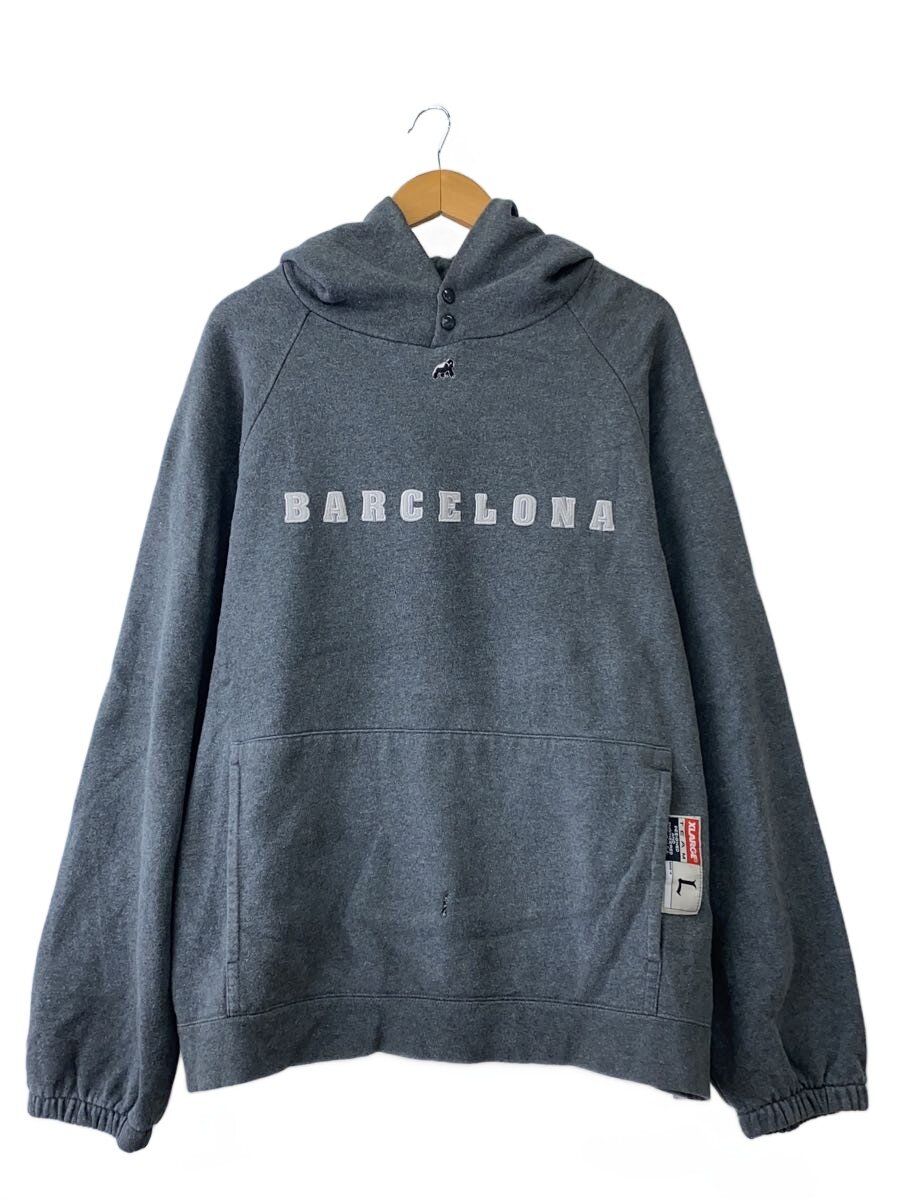 【中古】X-LARGE◆パーカー/L/綿織物/GRY/N12753T//【メンズウェア】