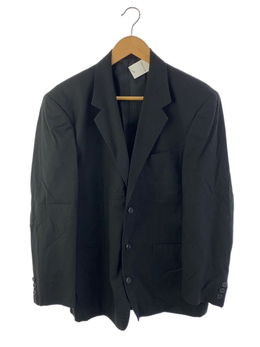 【中古】Y’s for men◆テーラードジャケット/コットン/ブラック/mp-j08-025【メンズウェア】|2nd STREET 店