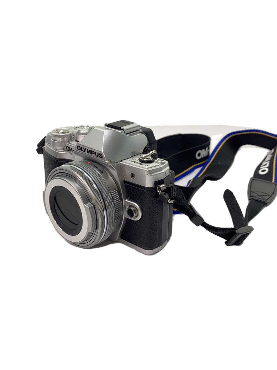 【中古】OM SYSTEM(OLYMPUS)◆デジタル一眼写真機 OM-D E-M10 Mark III EZダブルズームキット [しろがね色]//【写真機】