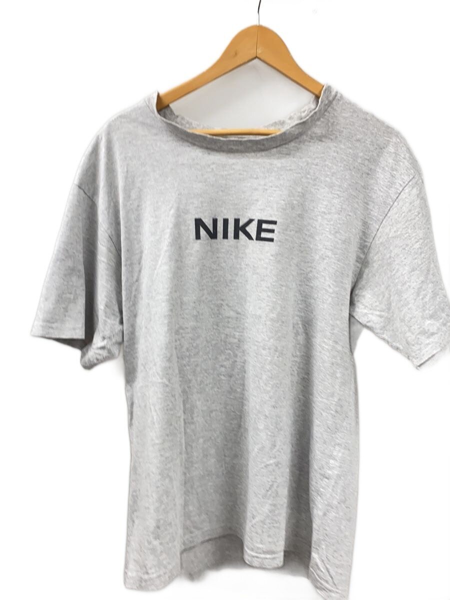 【中古】NIKE◆プルオーバー/M/綿織物/GRY【メンズウェア】