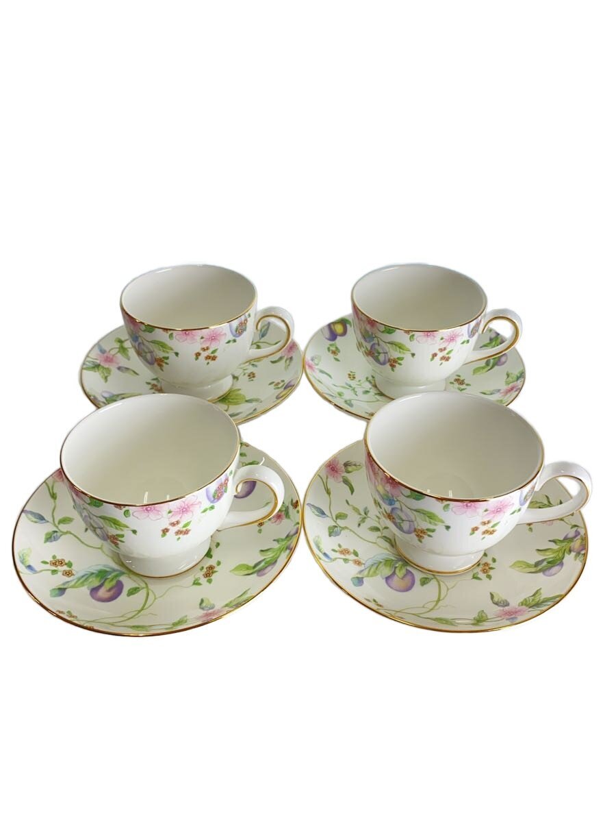 【中古】WEDGWOOD◆優勝杯\u0026平円盤/4点仕掛ける/WHT/スウィートプラム【御厨子所備品】