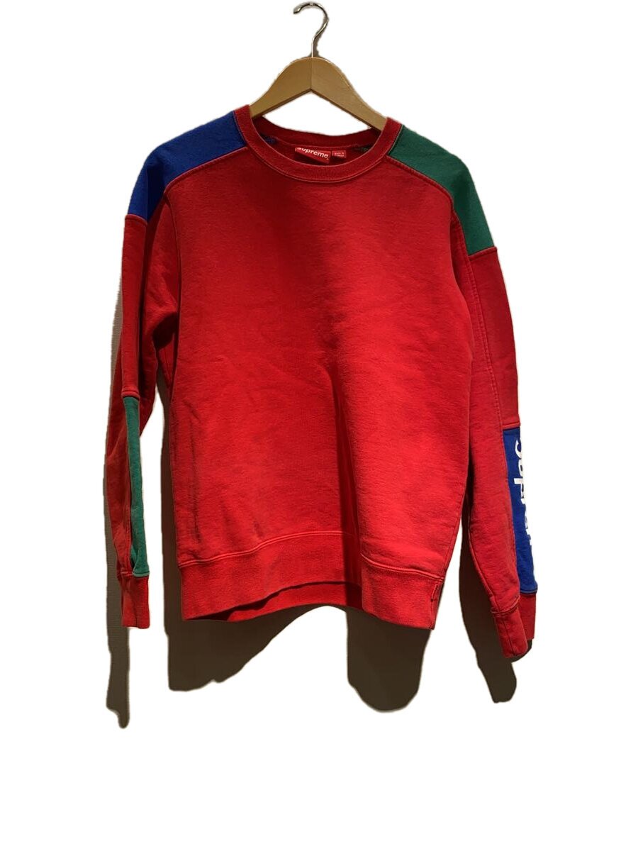 【中古】Supreme◆19SS/Formula Crewneck/汗水/S/綿織物/RED【メンズウェア】