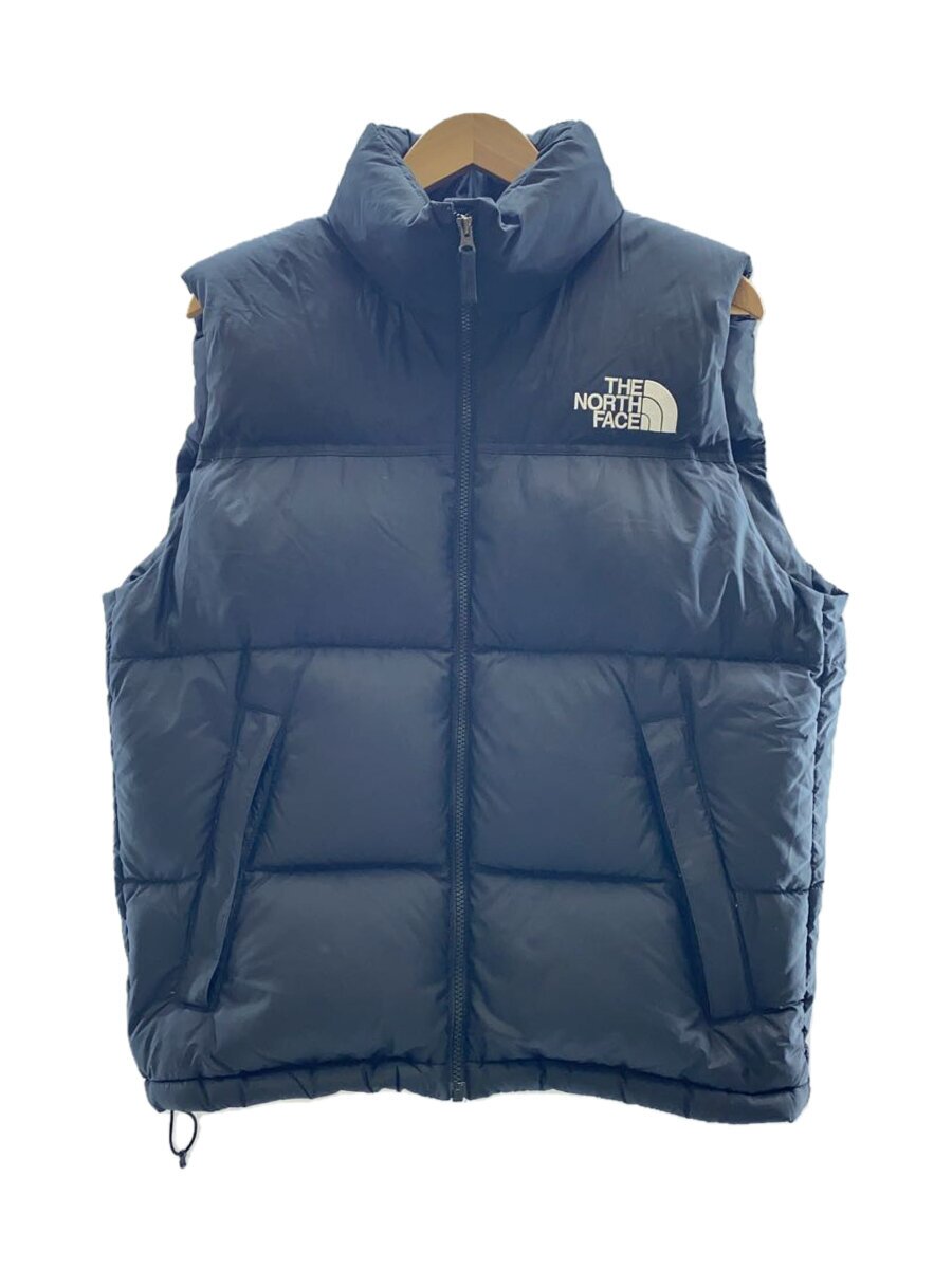 【中古】THE NORTH FACE◆NUPTSE VEST_ヌプシベスト/M/ナイロン/BLK【メンズウェア】|2nd STREET 店