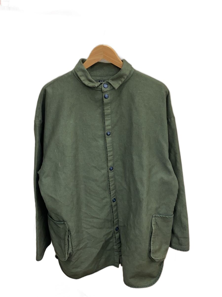 【中古】Porter Classic◆MOLESKIN SHIRT JACKET/ジャケット/3/コットン/KHK/無地【メンズウェア】|2nd STREET 店