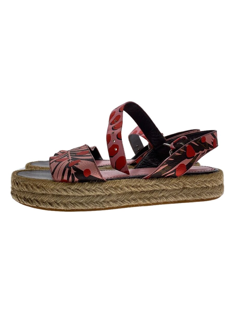 【中古】LOUIS VUITTON◆エスパドリーユ/37/PNK【シューズ】