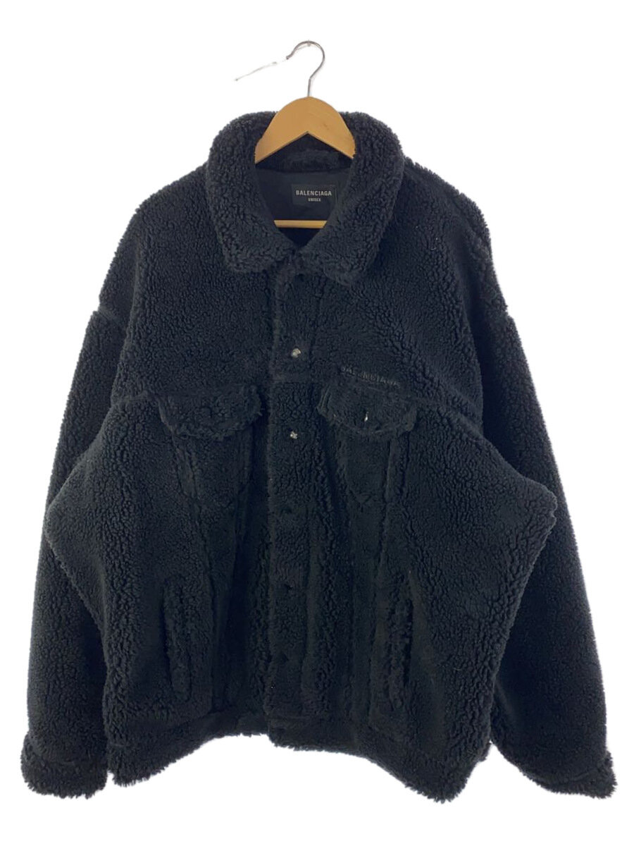 【中古】BALENCIAGA◆ジャケット/2/ポリエステル/BLK/無地/704464【メンズウェア】｜2ｎｄ STREET 店