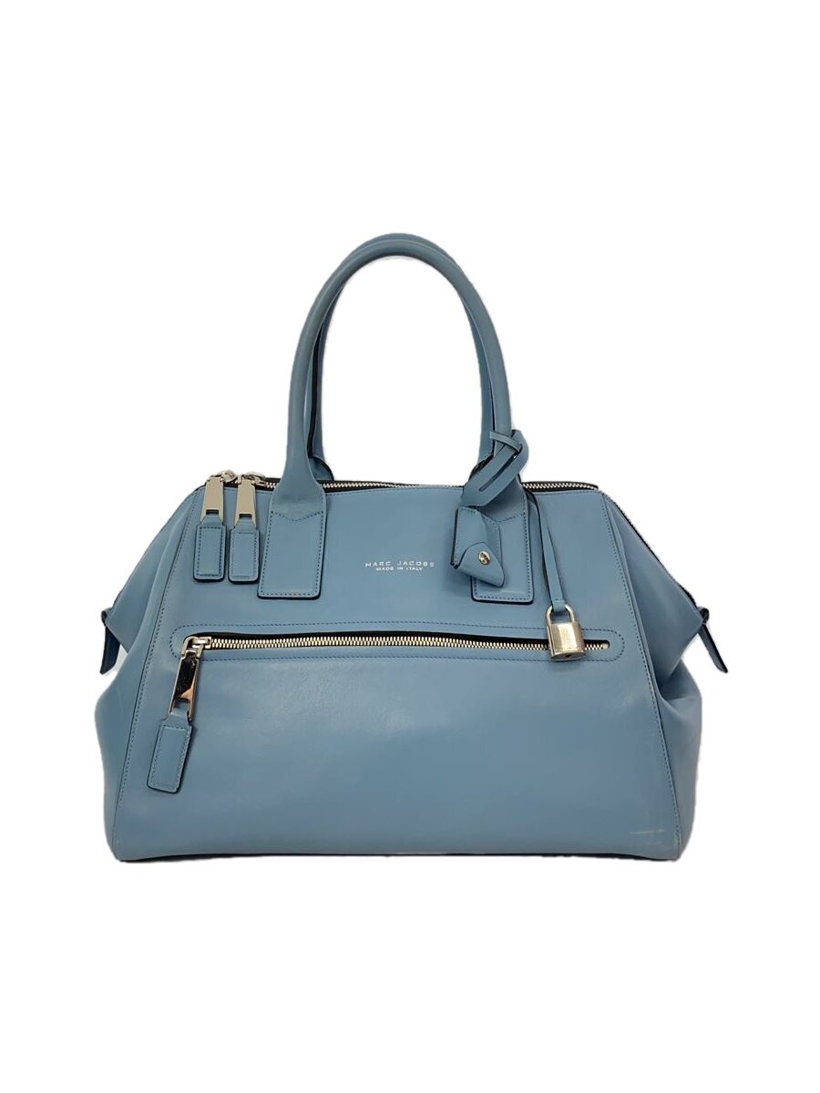【中古】MARC JACOBS◆ハンドバック/--/BLU【御徒面子】
