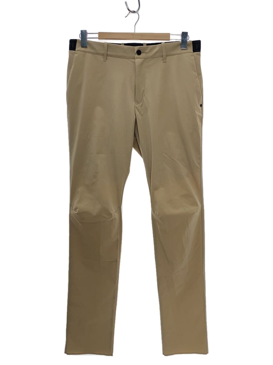 【中古】BRIEFING◆BRIEFING LOGO ELASTIC PANTS/XL/ナイロン/BEG/無地/BRG241M42【メンズウェア】