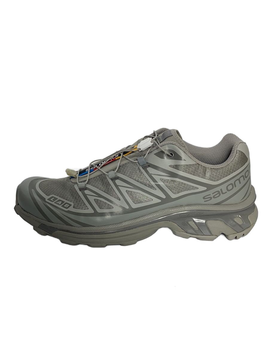 【中古】salomon◆ローカットスニーカー/28.5珊/GRY/474448【シューズ】