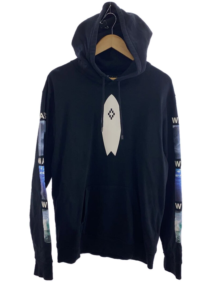 【中古】MARCELO BURLON COUNTY OF MILAN◆パーカー/M/綿織物/BLK/CMBB007S1863201【メンズウェア】