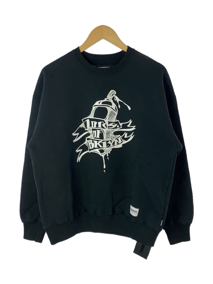 【中古】NEIGHBORHOOD◆LORDZ OF BROOKLYN SWEATSHIRT LS/M/コットン/BLK/232FPNH-CSM01S【メンズウェア】|2nd STREET 店