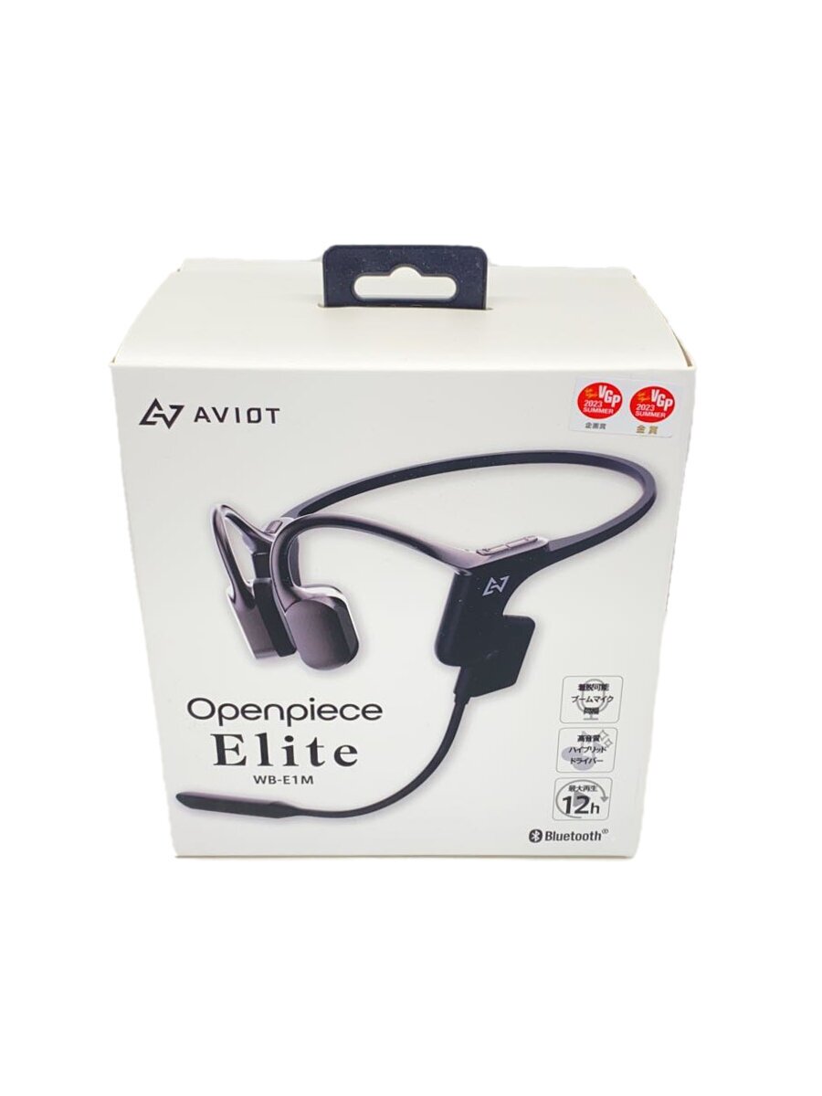 【中古】AVIOT◆イヤホン Openpiece Elite WB-E1M【家電・ビジュアル・オーディオ】