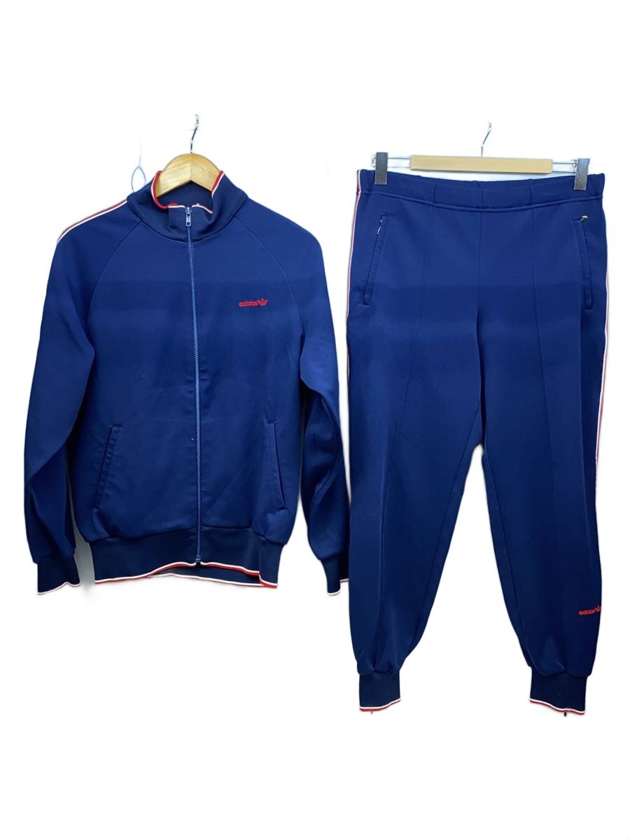 【中古】adidas◆トラックジャケット/トラックパンツ/セットアップ/ポリエステル/NVY/SATS-74【メンズウェア】|2nd STREET 店