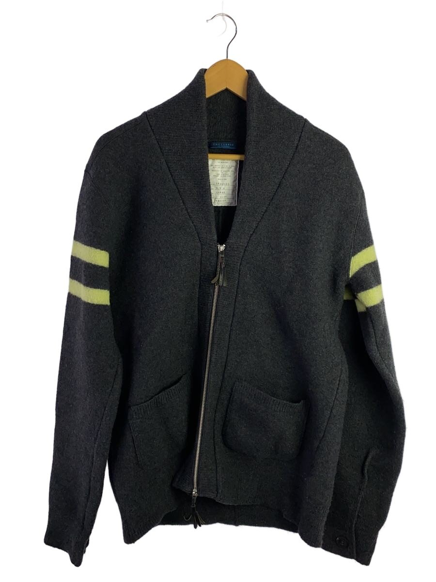 【中古】THE FABRIC/ジレー(朦朦たる)/L/羊毛/GRY/TF00025【メンズウェア】