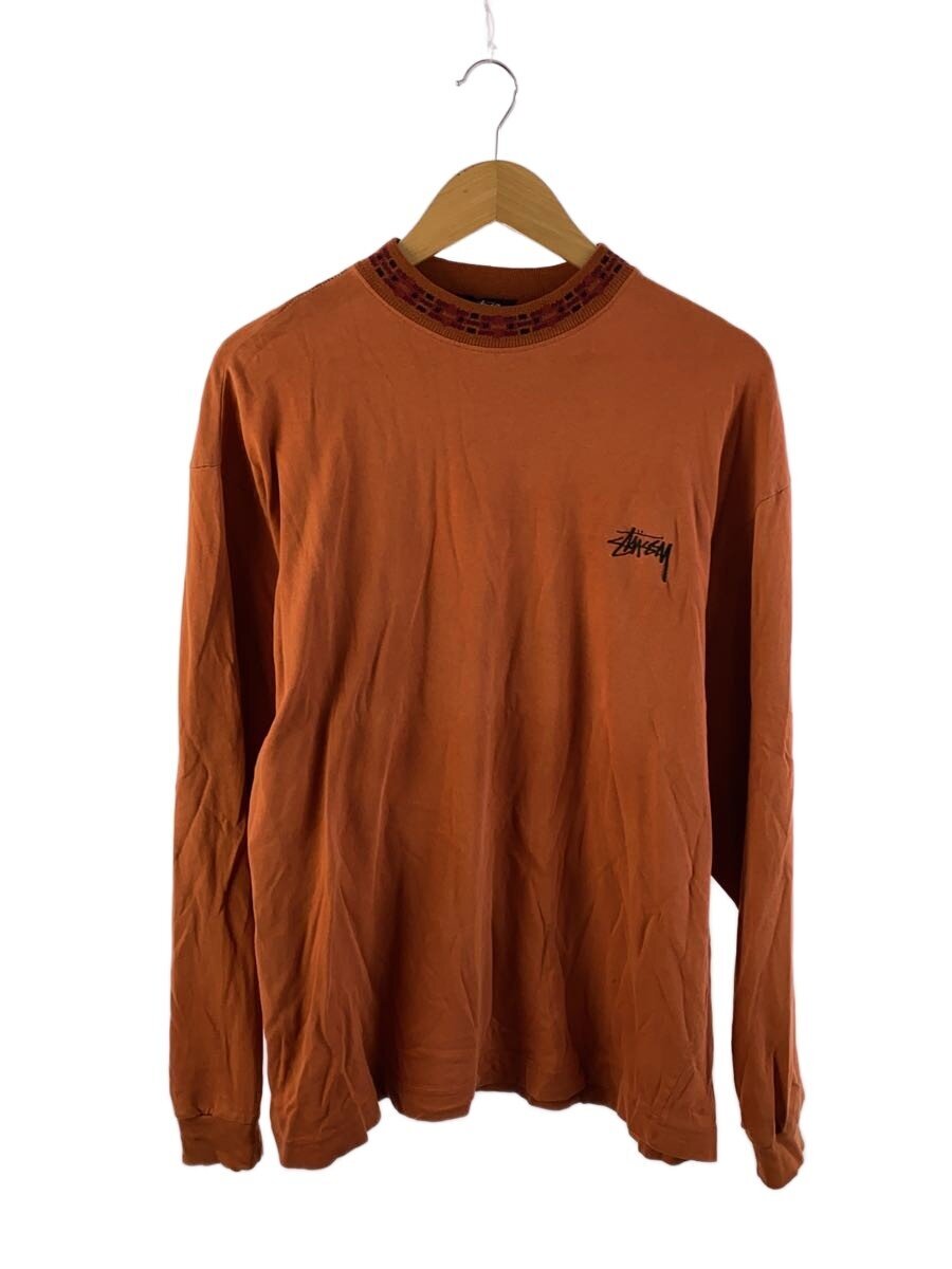 【中古】STUSSY◆80s/黒タグ/USA製/長袖Tシャツ/コットン/ORN//【メンズウェア】|2nd STREET 店