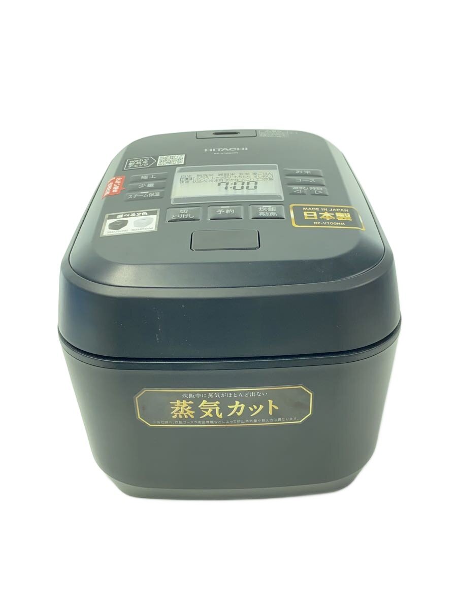 【中古】HITACHI◆ジャー炊飯器/RZ-V100HM【家電・視覚的・オーディオ】