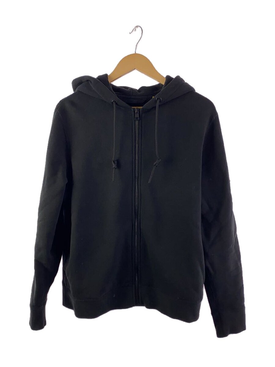 【中古】MONCLER◆ジップパーカー/M/コットン/BLK/無地【メンズウェア】｜2ｎｄ STREET 店