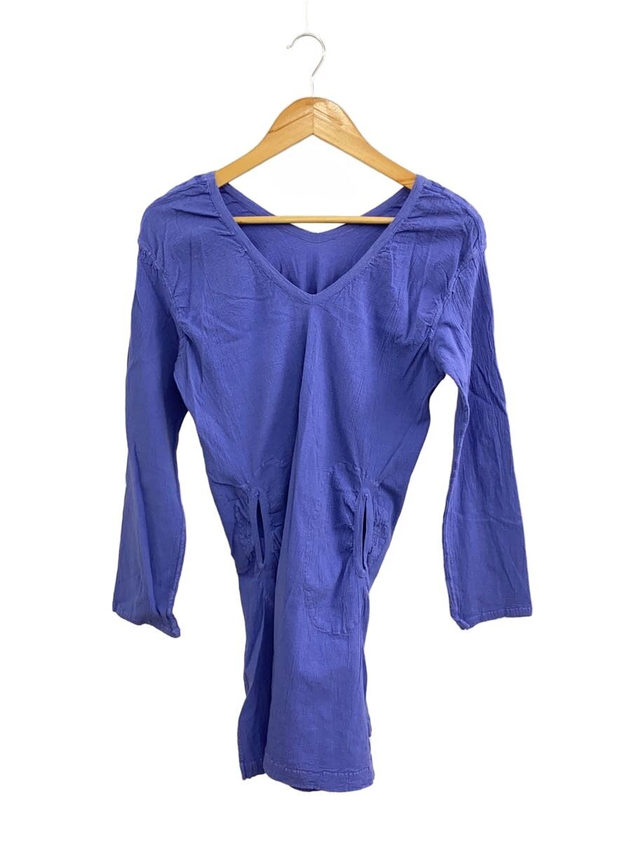 【中古】me ISSEY MIYAKE◆シワストレッチチュニック/--/綿織物/PUP/FT333//【レディース御召しもの】