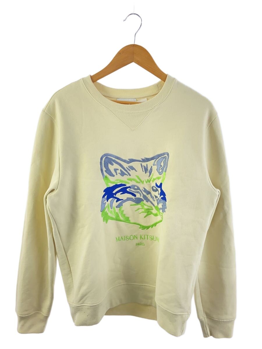 【中古】MAISON KITSUNE◆スウェット/L/コットン/IVO/HM00310KM0020【メンズウェア】｜2ｎｄ STREET 店 9,095円
